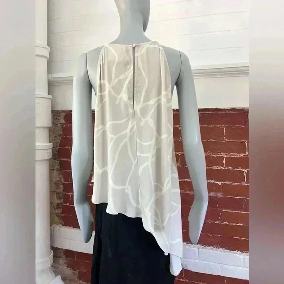 C/MEO Collective Asymmetrical Tank Top Modern Flowing Blouse - Picture 4 of 11